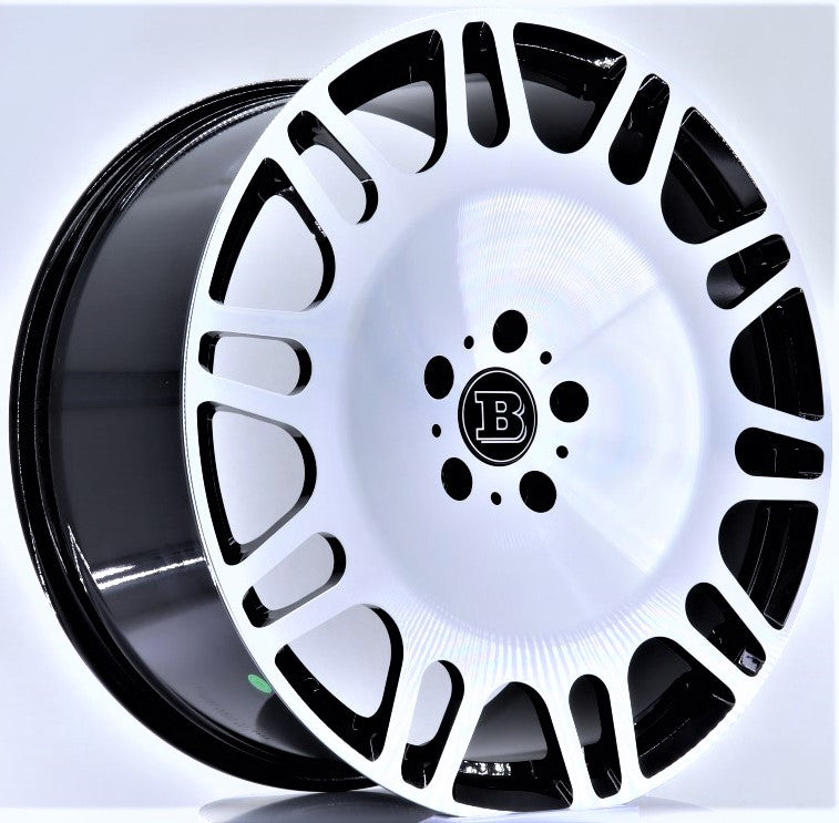 R1 Wheels 22 inç 5*130 ET30 Siyah Jant Takımı (J-889) - KolayOto