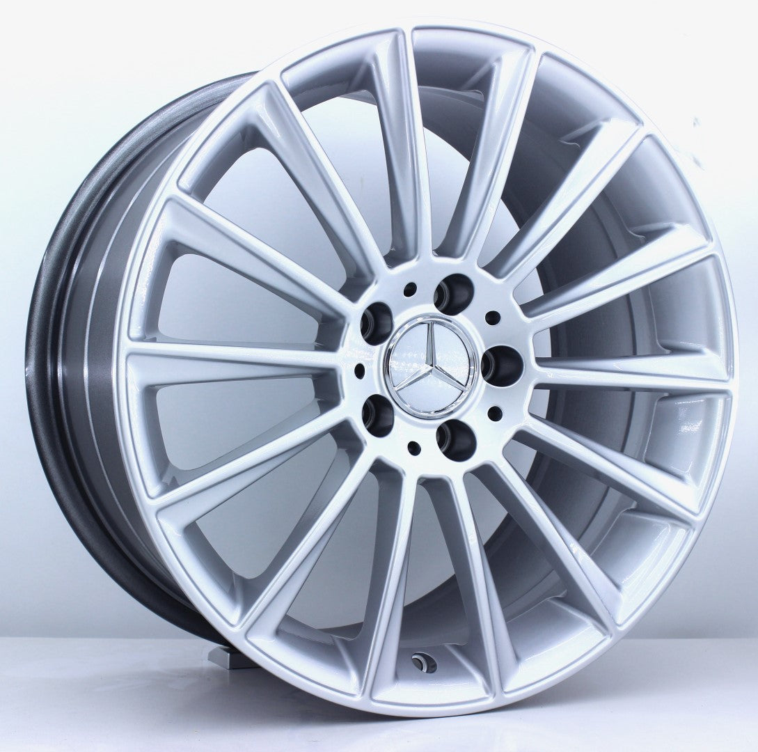 R1 Wheels 19 inç 5*112 ET42 Metalik Gri Jant Takımı (J-961) - KolayOto