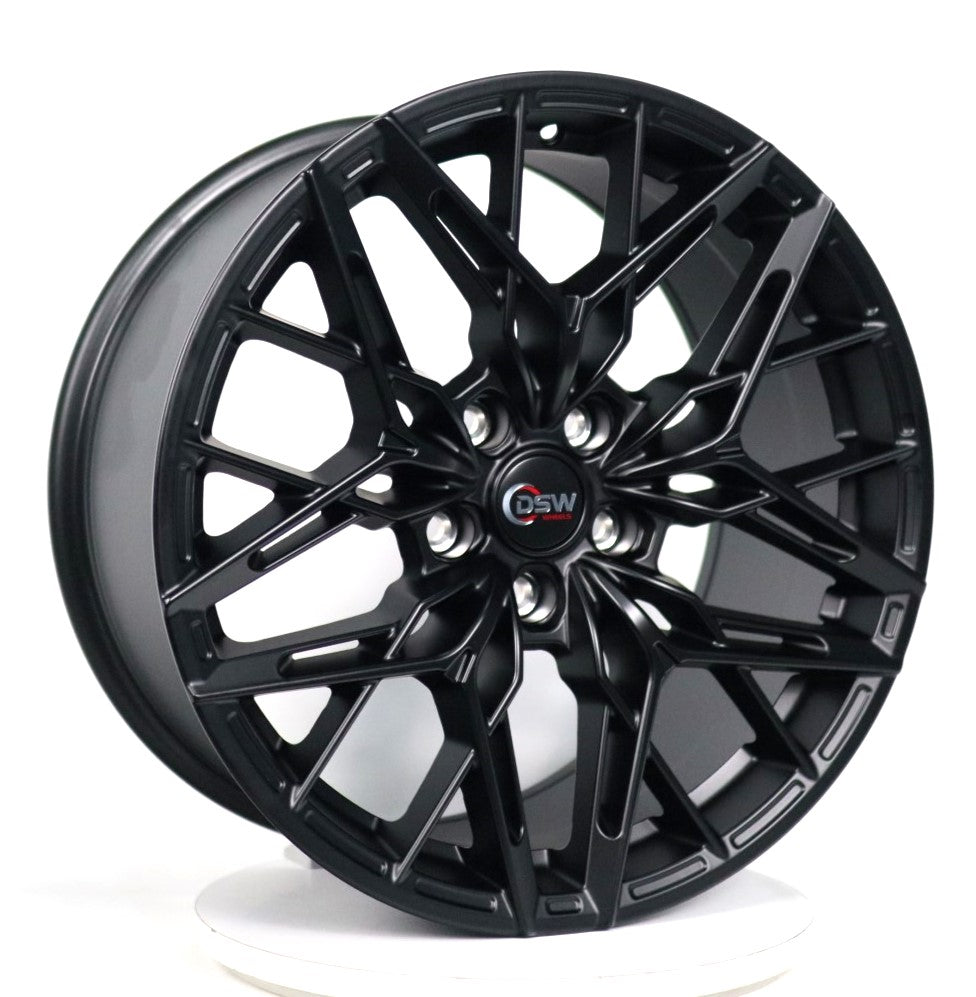 R1 Wheels 19 inç 5*108 ET33 Mat Siyah Jant Takımı (J-2858) - KolayOto