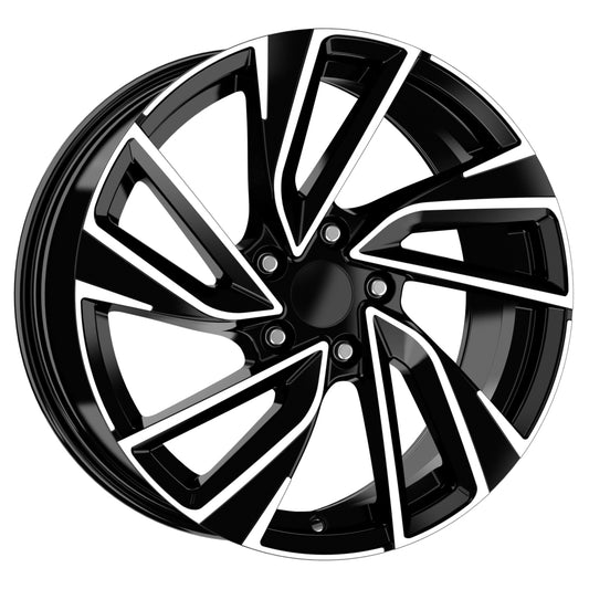 R1 Wheels 19 inç 5*112 ET45 Parlak Siyah Jant Takımı (J-769) - KolayOto