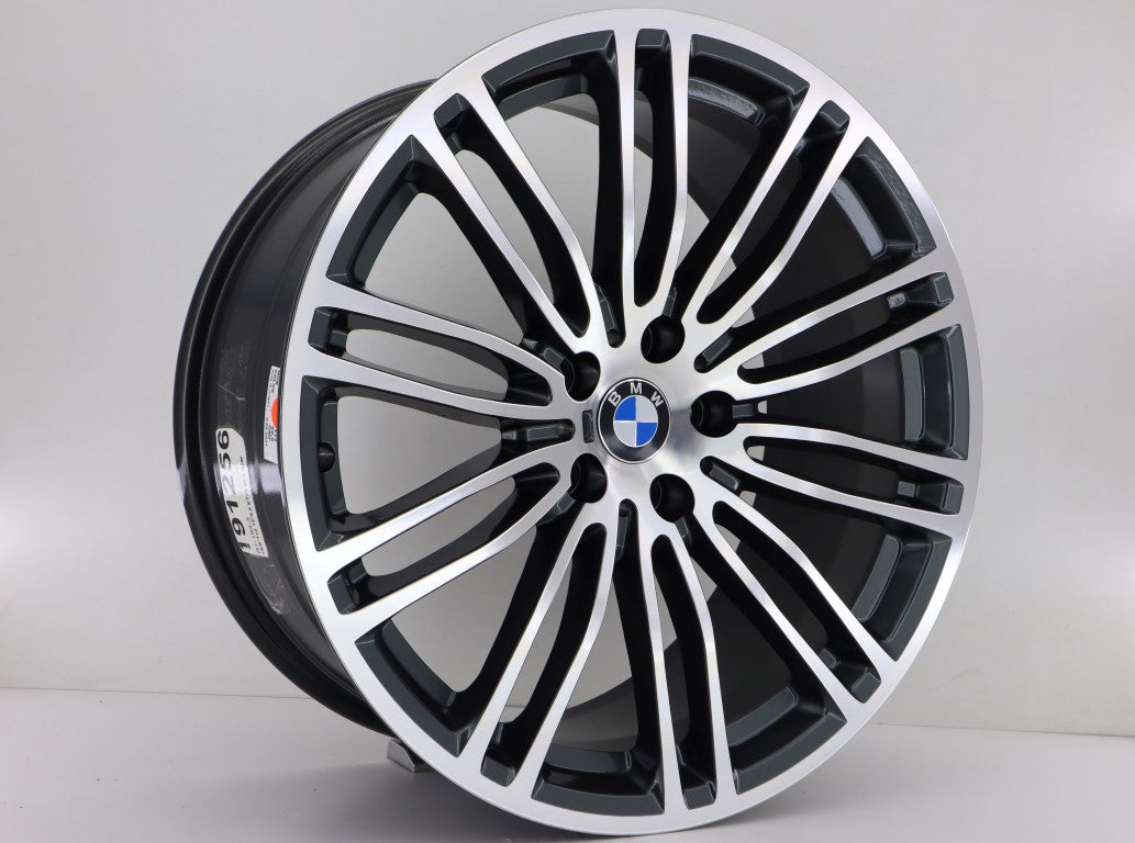 R1 Wheels 19 inç 5*112 ET35 Füme Jant Takımı (J-1010) - KolayOto