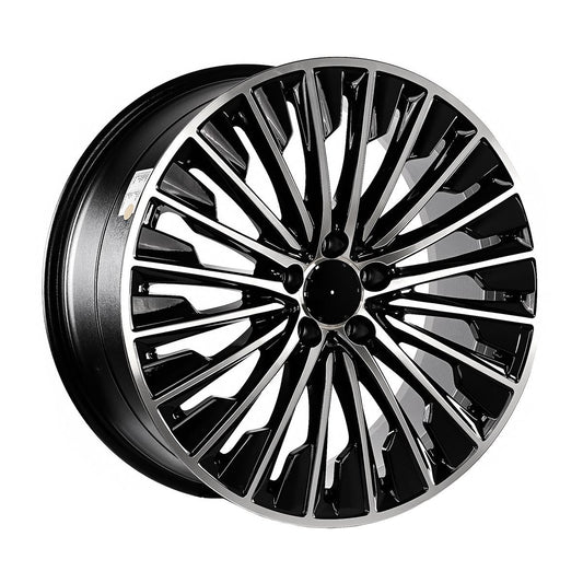 R1 Wheels 18 inç 5*112 ET49 Siyah Jant Takımı (J-3024) - KolayOto