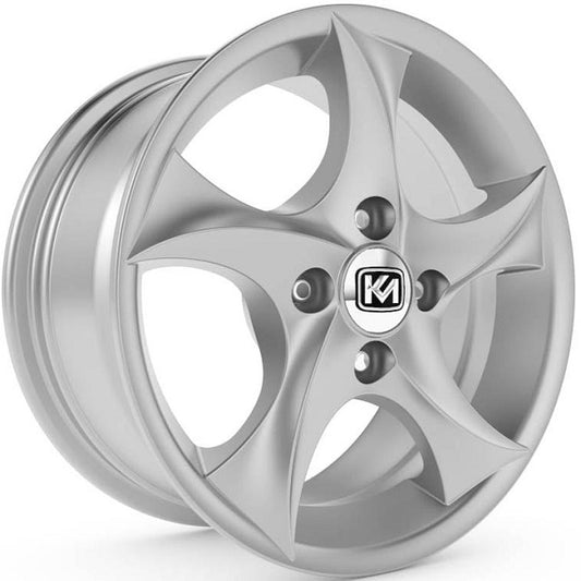 R1 Wheels 14 inç 4*108 ET20 Metalik Gri Jant Takımı (J-3087) - KolayOto