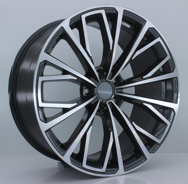 R1 Wheels 19 inç 5*112 ET35 Füme Jant Takımı (J-650) - KolayOto