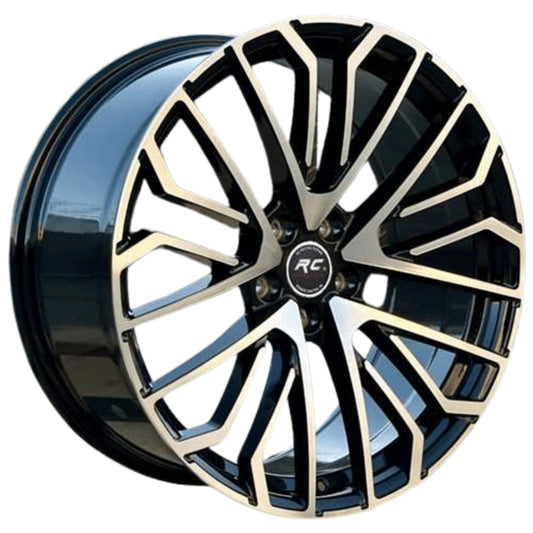 R1 Wheels 21 inç 5*112 ET31 Siyah Jant Takımı (J-3707) - KolayOto