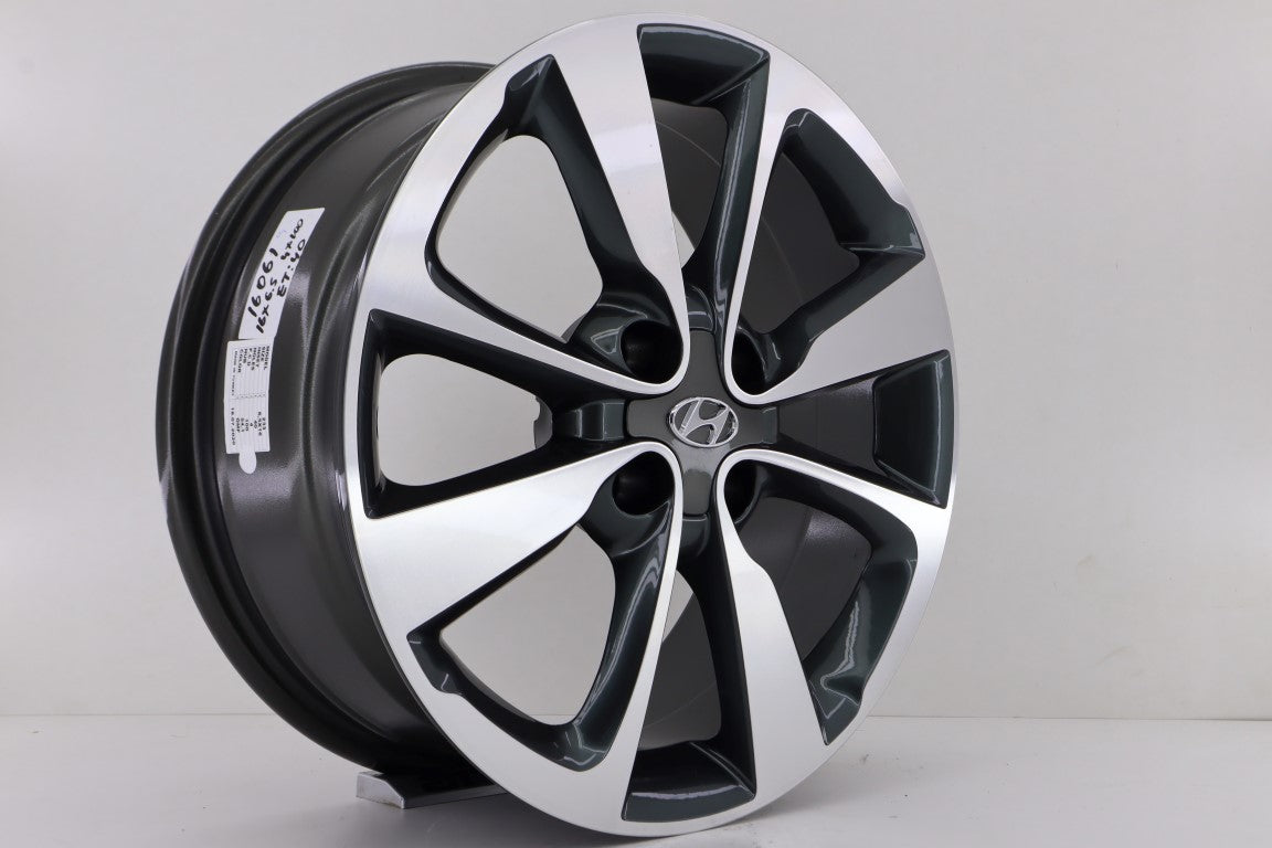 R1 Wheels 16 inç 4*100 ET40 Füme Jant Takımı (J-1503) - KolayOto