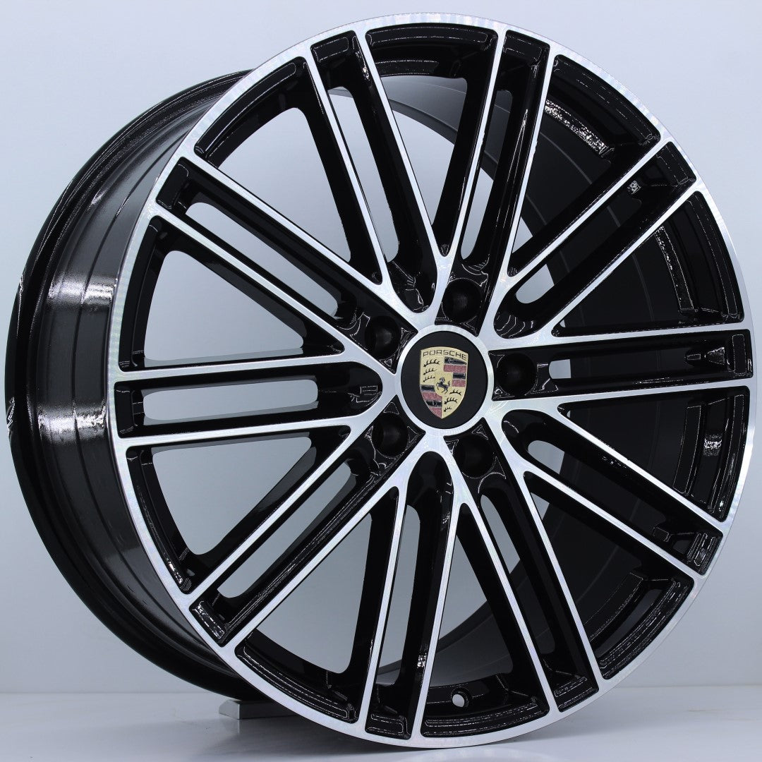 R1 Wheels 21 inç 5*130 ET71 Siyah Jant Takımı (2508) - KolayOto