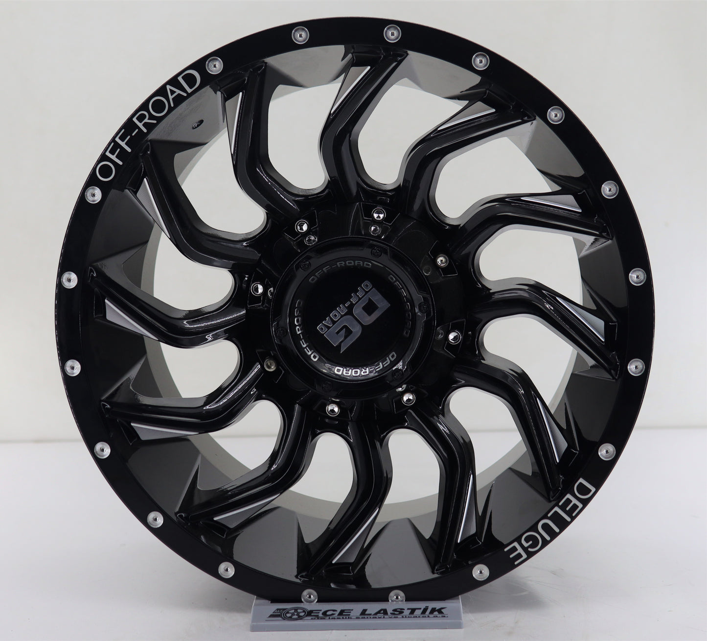 R1 Wheels 17 inç 6*139.7 ET10 Metalik Gri Jant Takımı (J-2107) - KolayOto