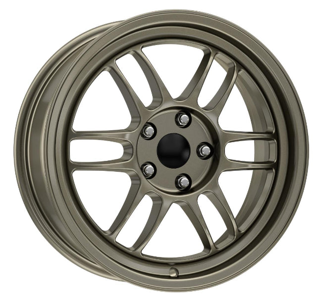 R1 Wheels 16 inç 4*100 ET35 Bronz Jant Takımı (J-3385) - KolayOto