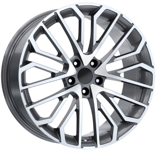 R1 Wheels 18 inç 5*112 ET40 Füme Jant Takımı (J-3579) - KolayOto
