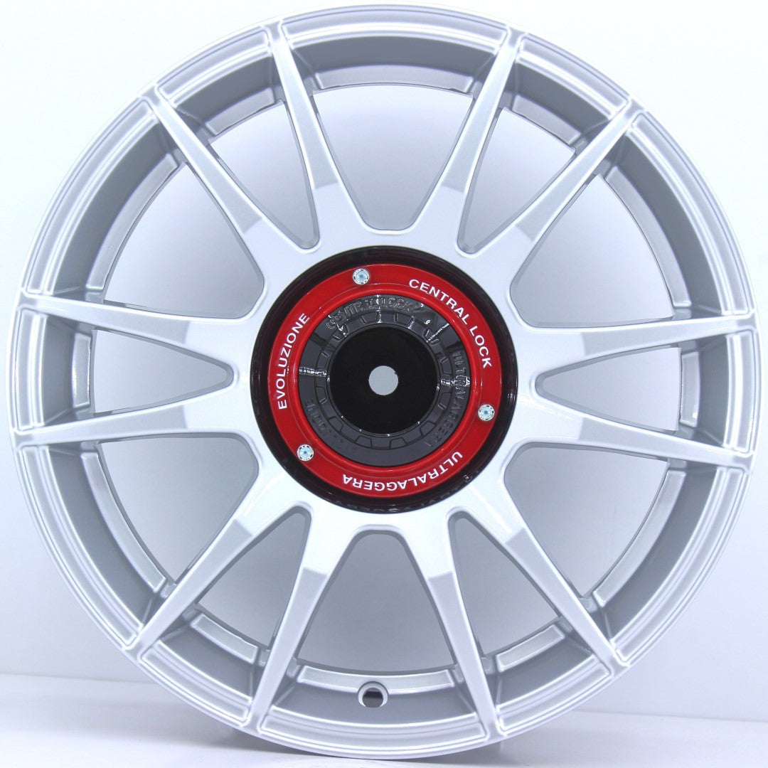 R1 Wheels 15 inç 4*108 ET20 Metalik Gri Jant Takımı (J-466) - KolayOto