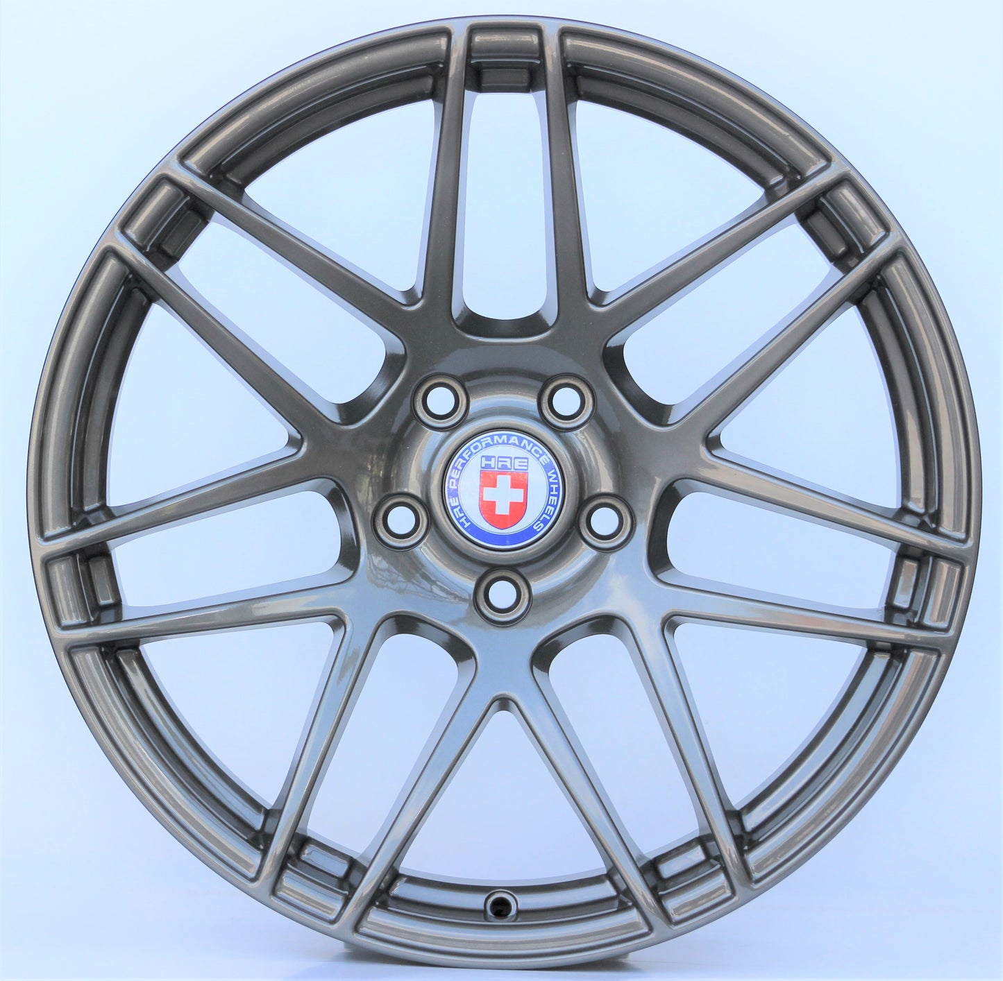 R1 Wheels 19 inç 5*112 ET33 Füme Jant Takımı (J-194) - KolayOto