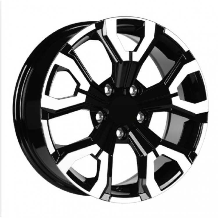 SNC 16 inç 5*114.3 ET35 Parlak Siyah Jant Takımı (J-3810)