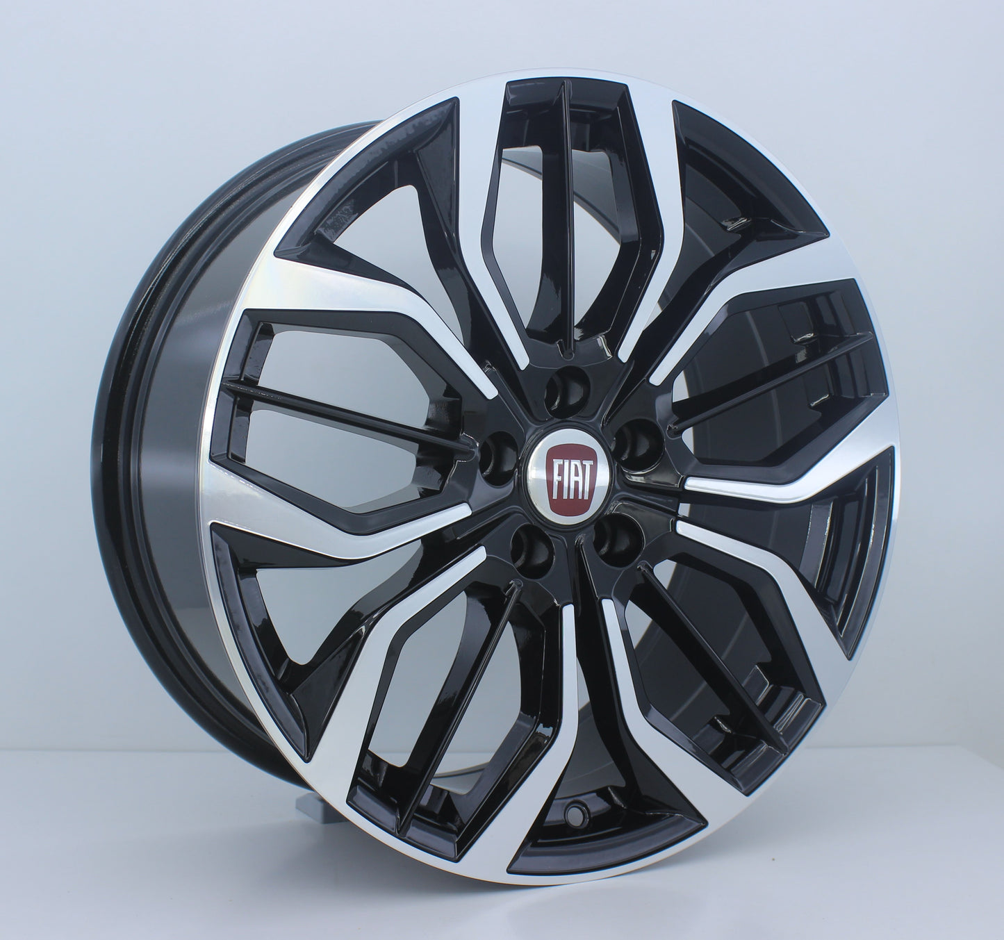 R1 Wheels 17 inç 4*100 ET40 Parlak Siyah Jant Takımı (J-1228) - KolayOto