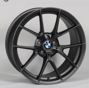 R1 Wheels 19 inç 5*120 ET40 Mat Füme Jant Takımı (J-3528) - KolayOto