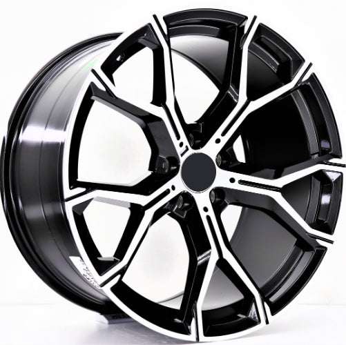 R1 Wheels 20 inç 5*112 ET30 Siyah Jant Takımı (J-3728)