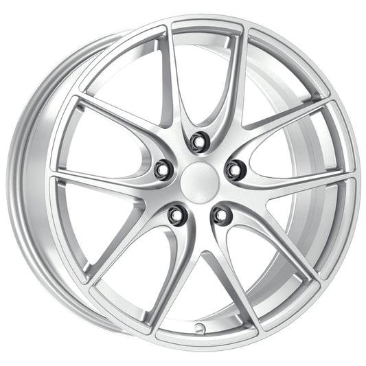 R1 Wheels 17 inç 4*100 ET35 Metalik Gri Jant Takımı (J-2873) - KolayOto