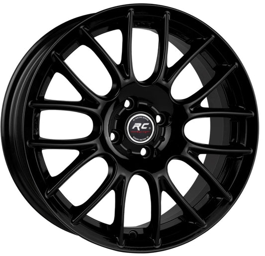 R1 Wheels 17 inç 4*100 ET35 Siyah Jant Takımı (J-2944) - KolayOto