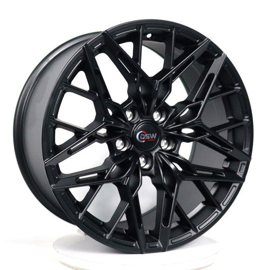 R1 Wheels 19 inç 5*114.3 ET37 Mat Siyah Jant Takımı (J-2845) - KolayOto