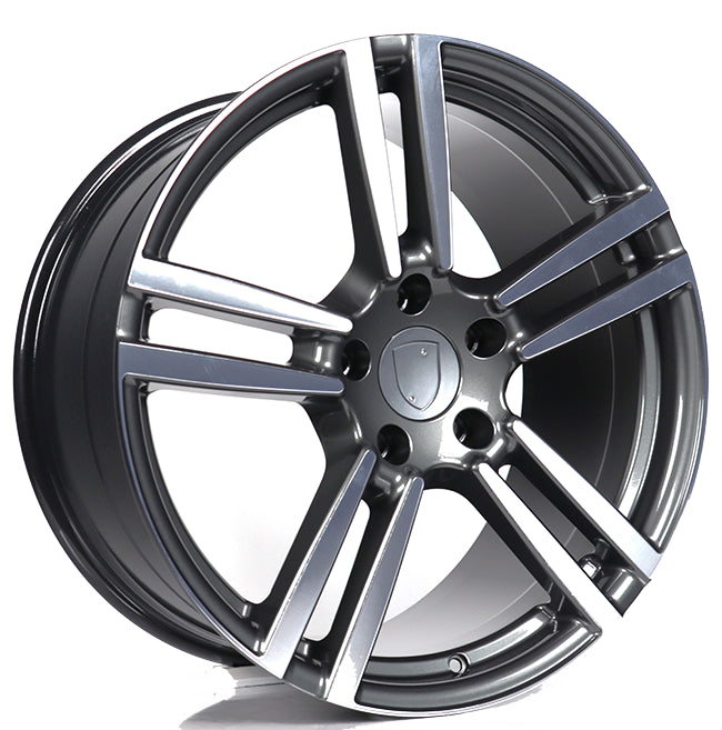 R1 Wheels 20 inç 5*130 ET60 Füme Jant Takımı (J-3053) - KolayOto