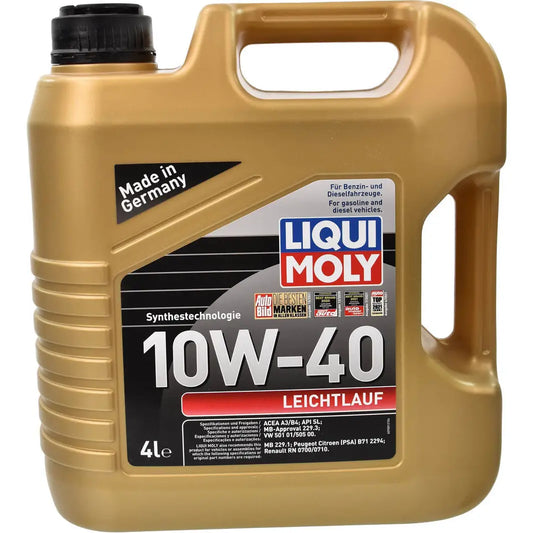 Liqui Moly Leichtlauf 10W-40 Motor Yağı (4 Litre) - 9501 - KolayOto