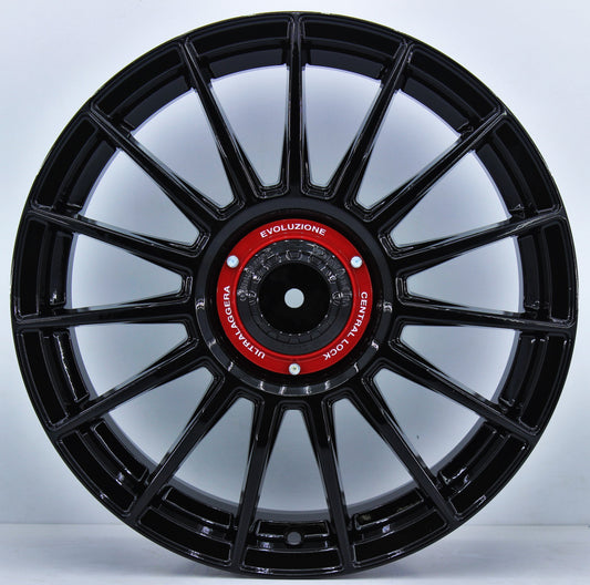 R1 Wheels 17 inç 4*100 ET35 Siyah Jant Takımı (J-533) - KolayOto