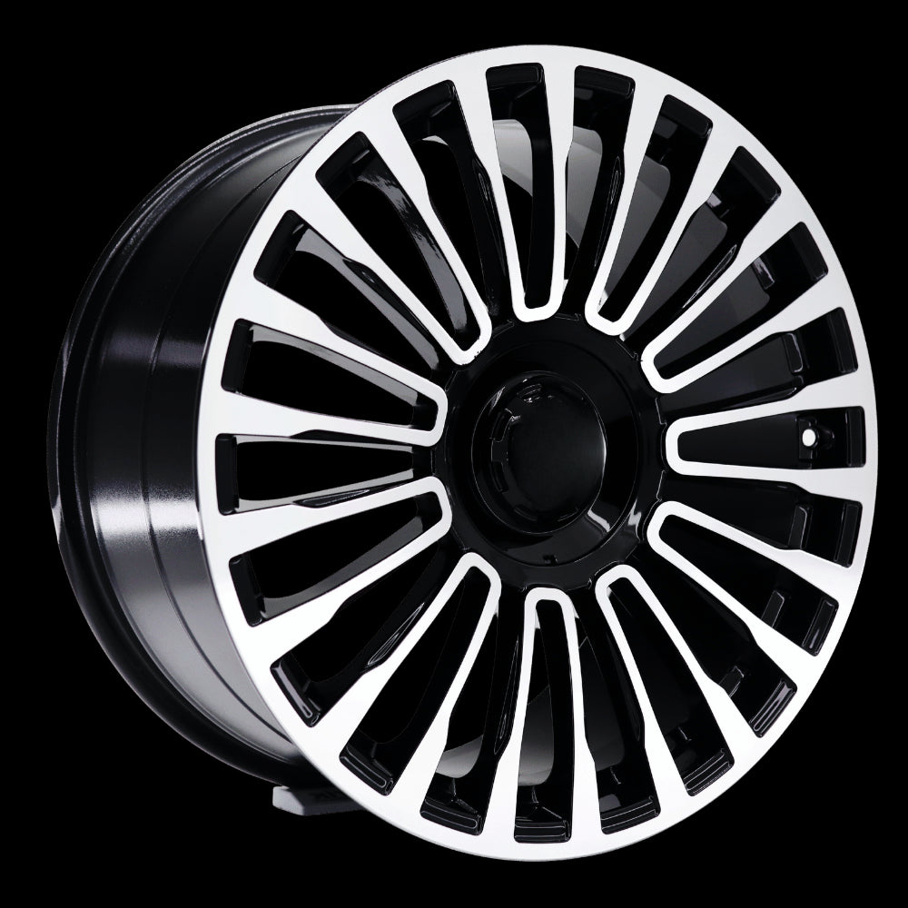 R1 Wheels 19 inç 5*112 ET35 Siyah Jant Takımı (J-3690) - KolayOto