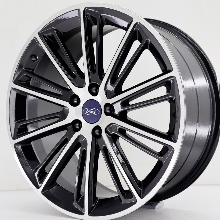 R1 Wheels 19 inç 5*108 ET45 Siyah Jant Takımı (J-211) - KolayOto