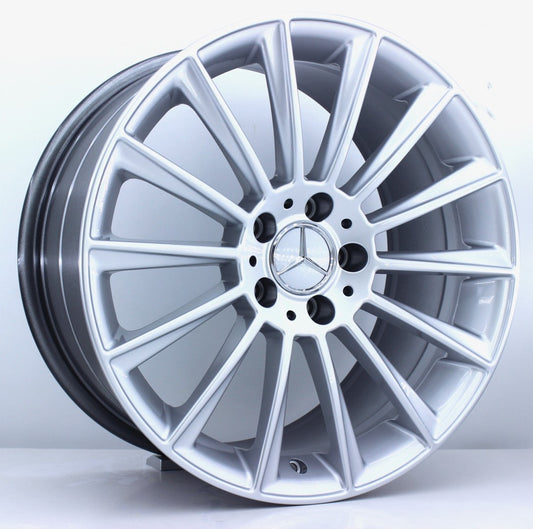 R1 Wheels 19 inç 5*112 ET38 Metalik Gri Jant Takımı (J-308) - KolayOto