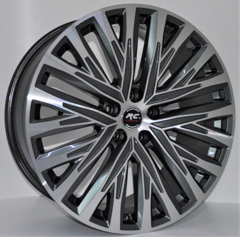 R1 Wheels 20 inç 5*112 ET40 Füme Jant Takımı (J-3128) - KolayOto