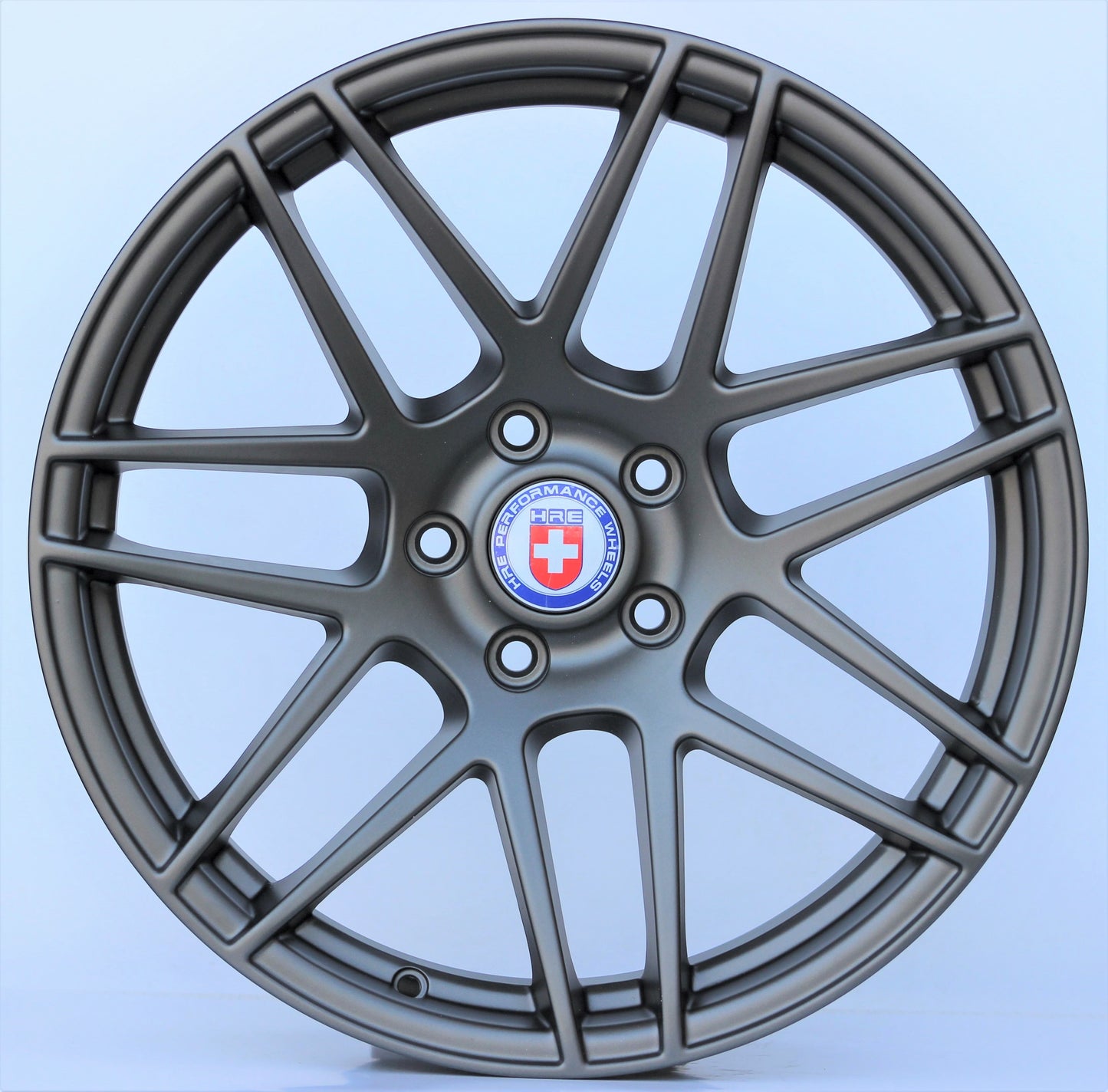 R1 Wheels 19 inç 5*120 ET33 Mat Füme Jant Takımı (J-213) - KolayOto