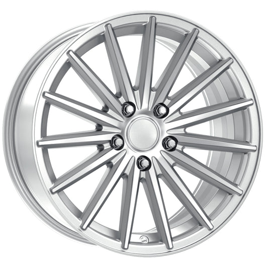R1 Wheels 16 inç 5*100 ET35 Metalik Gri Jant Takımı (J-3773) - KolayOto