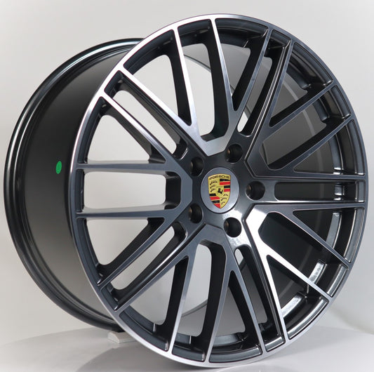 R1 Wheels 21 inç 5*130 ET61 Mat Gri Jant Takımı (J-3296) - KolayOto