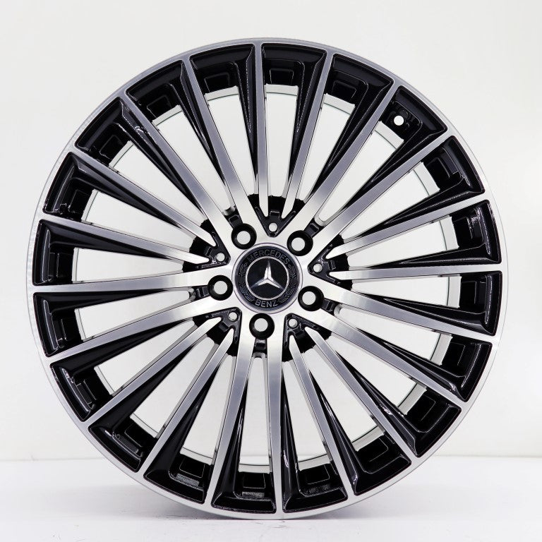 R1 Wheels 20 inç 5*112 ET45 Parlak Siyah Jant Takımı (J-932) - KolayOto