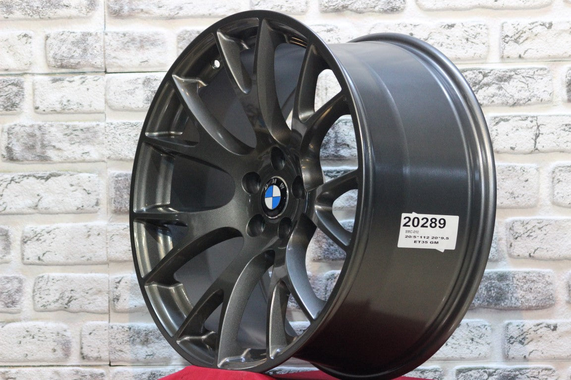 R1 Wheels 20 inç 5*112 ET35 Füme Jant Takımı (J-2125) - KolayOto