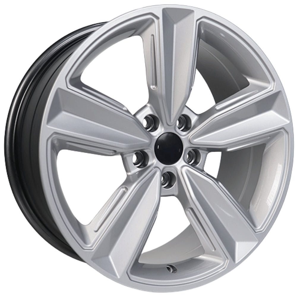 R1 Wheels 18 inç 5*100 ET35 Metalik Gri Jant Takımı (J-3683) - KolayOto