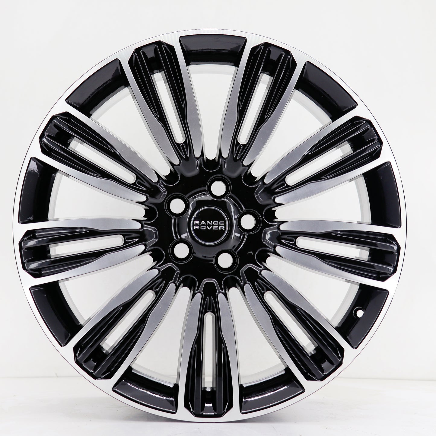 R1 Wheels 22 inç 5*120 ET49 Siyah Jant Takımı (J-496) - KolayOto