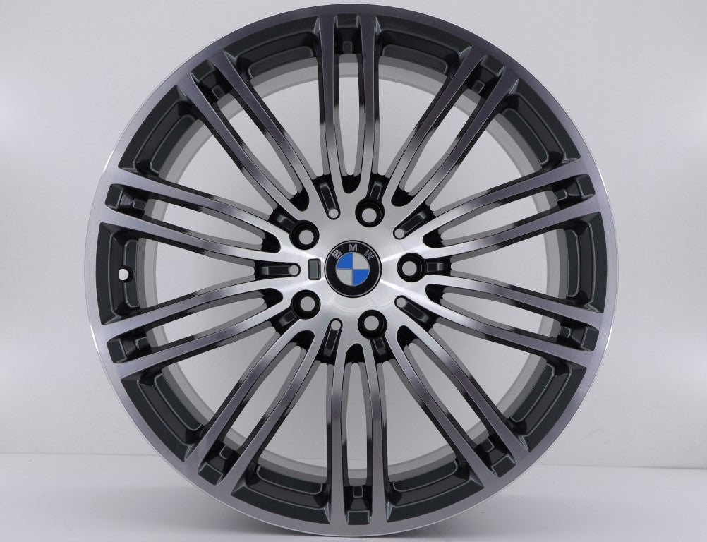 R1 Wheels 19 inç 5*120 ET40 Füme Jant Takımı (J-1495) - KolayOto