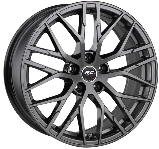 R1 Wheels 18 inç 5*112 ET35 Füme Jant Takımı (J-3476) - KolayOto