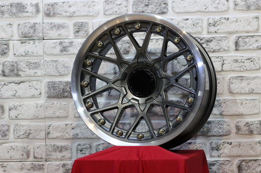 R1 Wheels 18 inç 5*112 ET20 Füme Jant Takımı (J-1025) - KolayOto