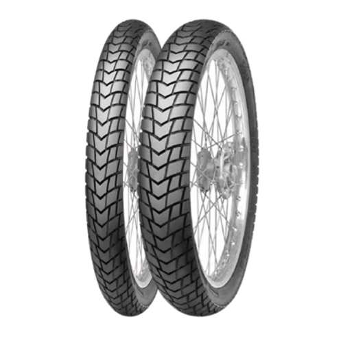 Mitas MC51 2.50-17 ve 2.75-17 Tubeless Motosiklet Ön-Arka Takım Lastiği - KolayOto
