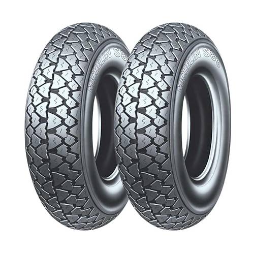 Michelin S83 Falcon Leo 6800 3.00-10 ve 3.00-10 Motosiklet Takım Lastiği - KolayOto