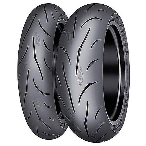 Mitas Sport Force Plus Evo 120/70ZR17 ve 180/55ZR17 Motosiklet Ön-Arka Takım Lastiği - KolayOto