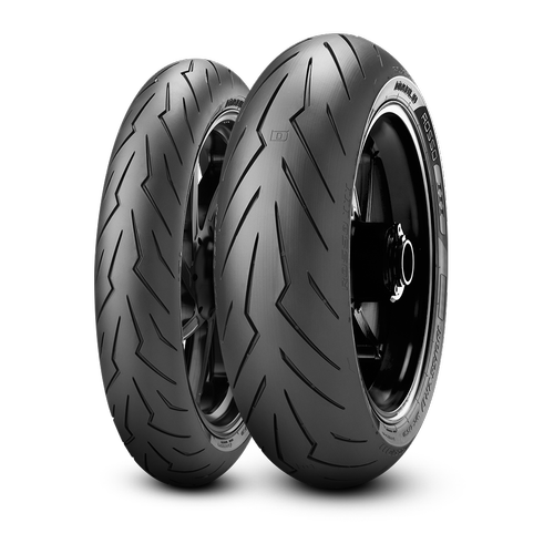Pirelli Diablo Rosso III 110/70R17 54H ve 150/60R17 66H Motosiklet Takım Lastiği - KolayOto