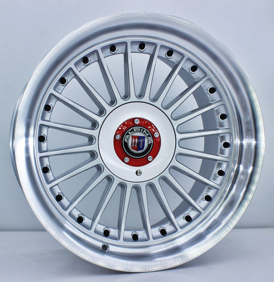 R1 Wheels 17 inç 4*100/5*100 ET20 Metalik Gri Jant Takımı (J-2095) - KolayOto