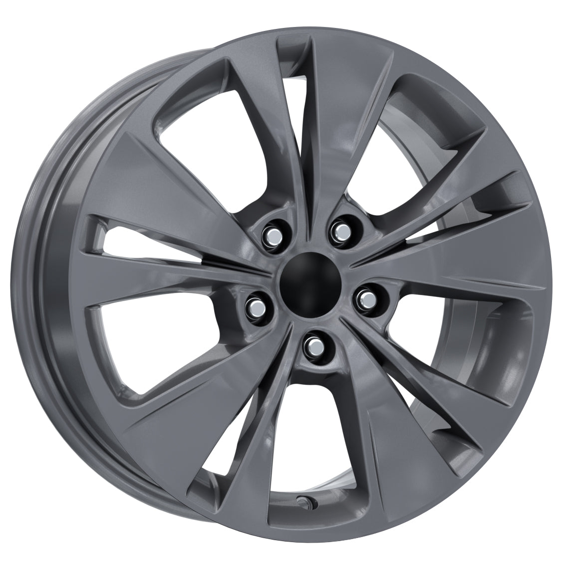 R1 Wheels 16 inç 5*108 ET46 Füme Jant Takımı (J-1223) - KolayOto