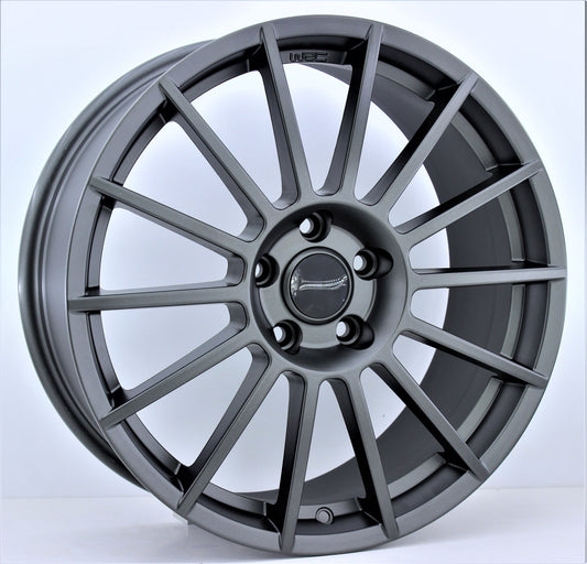 R1 Wheels 18 inç 5*112 ET40 Mat Füme Jant Takımı (J-875) - KolayOto