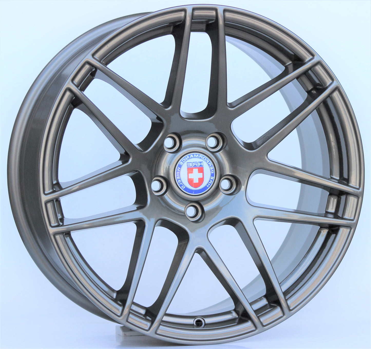 R1 Wheels 19 inç 5*120 ET18 Füme Jant Takımı (J-1390) - KolayOto