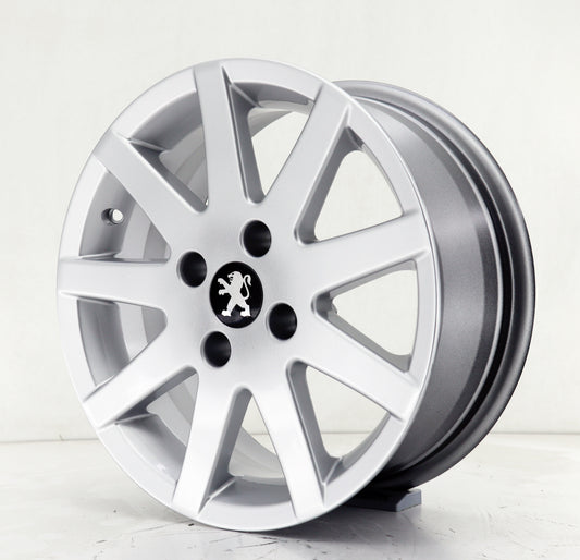 R1 Wheels 15 inç 4*108 ET20 Metalik Gri Jant Takımı (J-1071) - KolayOto