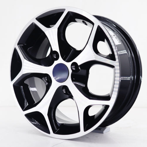 R1 Wheels 14 inç 4*108 ET35 Siyah Jant Takımı (J-3683) - KolayOto